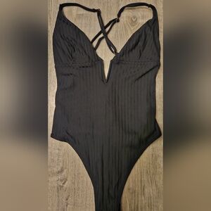 Sexy black one piece